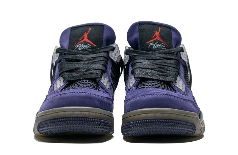 Travis Scott X Air Jordan 4 Retro &Quot;Purple Suede - Black Midsole&Quot;