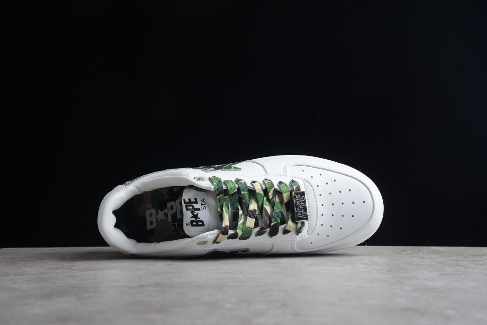 Bape Sta White Camo Edition Sneakers