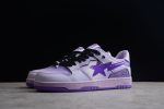 BAPE STA Low-Top Purple Gradient Sneakers