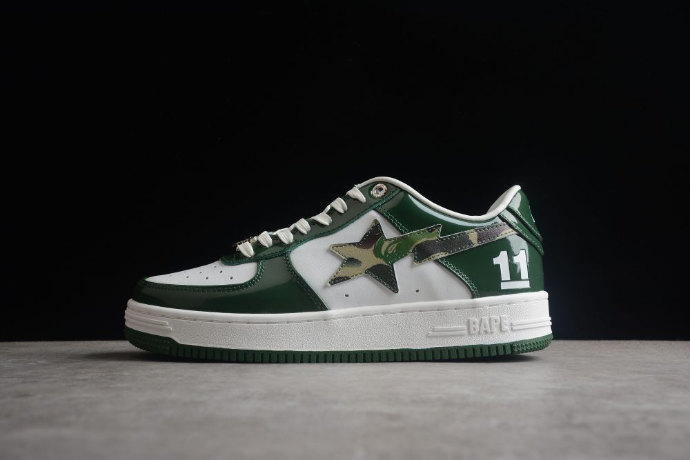 Bape Sta #11 Low Top Sneakers