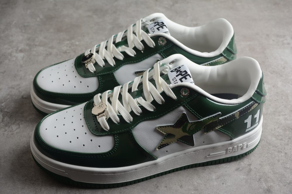 Bape Sta #11 Low Top Sneakers