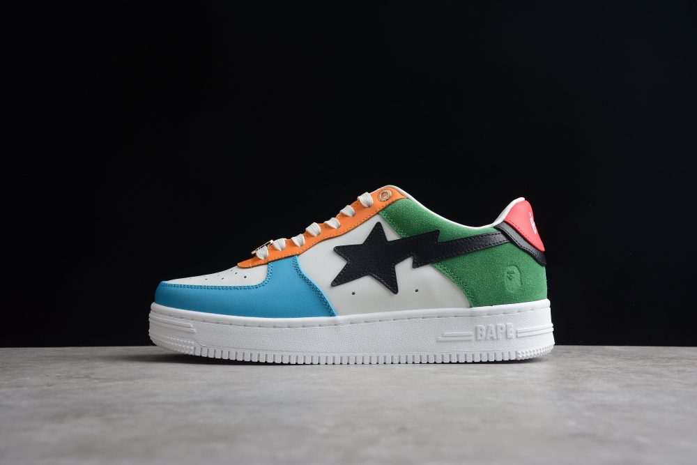 Bape Sta Multi-Color Edition Sneakers