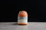 BAPE STA Low-Top Orange and Grey Sneakers