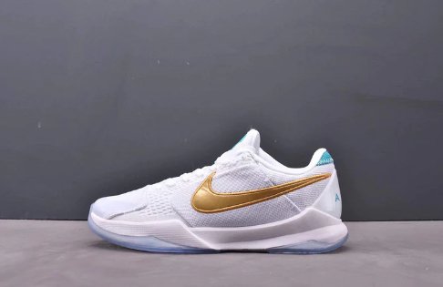 Nike Kobe 5 X Undefeated What If White