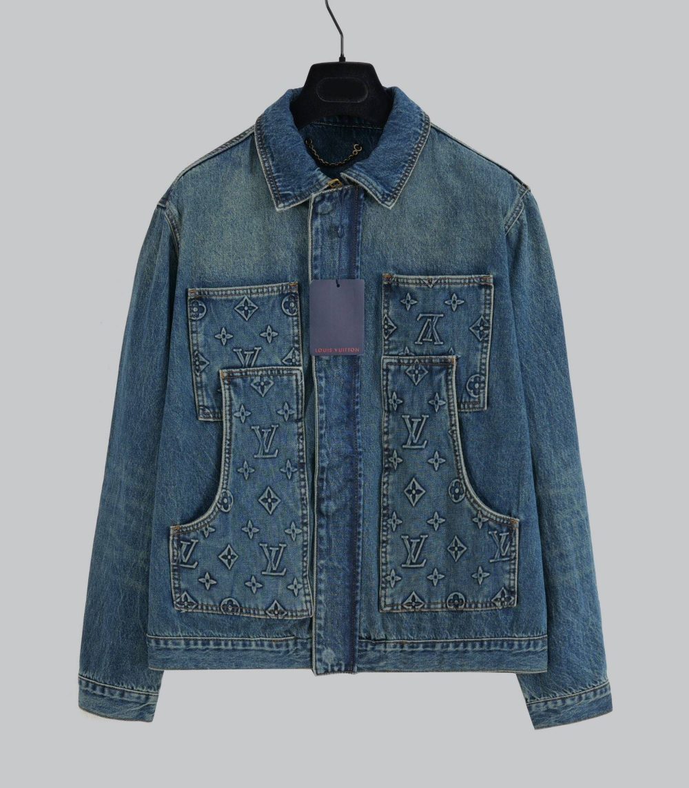 LV 23ss Blue Denim Jacket