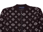 Louis Vuitton chest stripe patchwork long-sleeved coat jacket