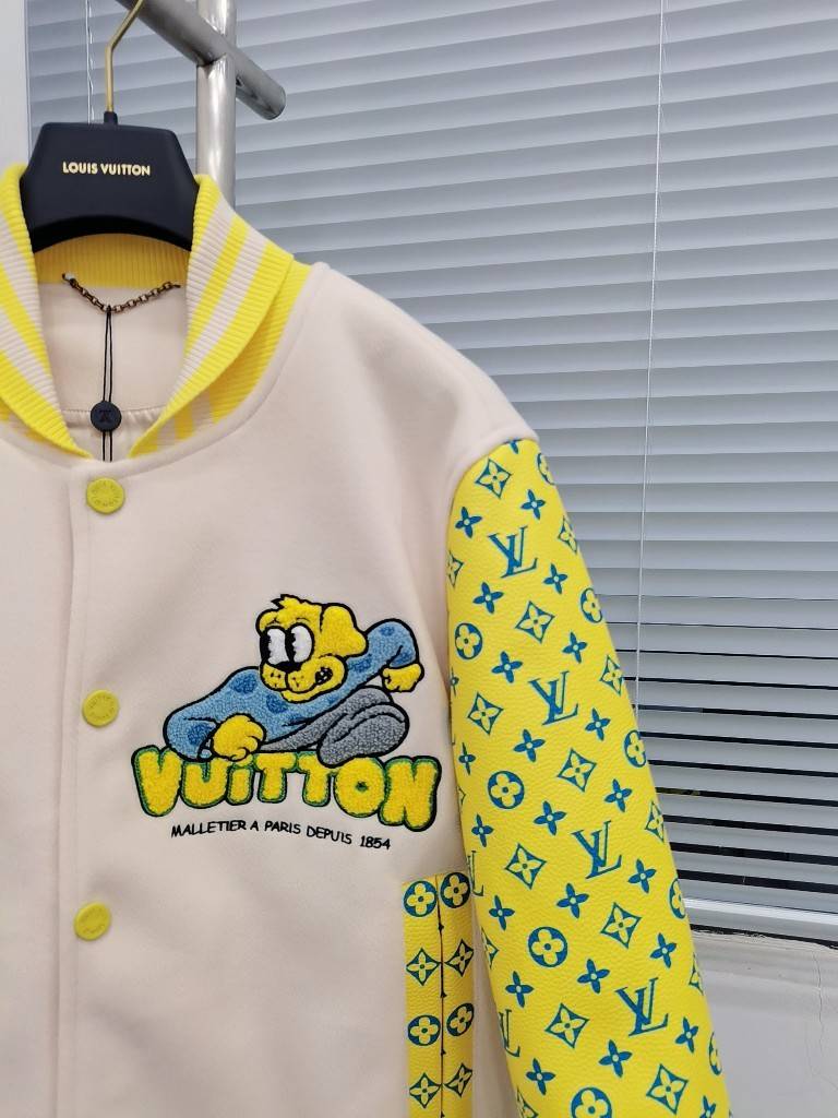 Louis Vuitton MONOGRAM PLAYGROUND Baseball Tunic Jacket