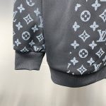 Louis Vuitton 22ss new style spliced all-over logo printed zipper thin jacket