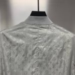 Louis Vuitton Fully printed dark patterned floral lightweight jacket