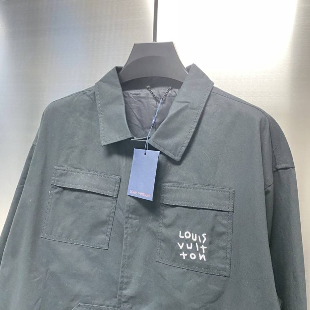 Louis Vuitton spread technical jacket shirt