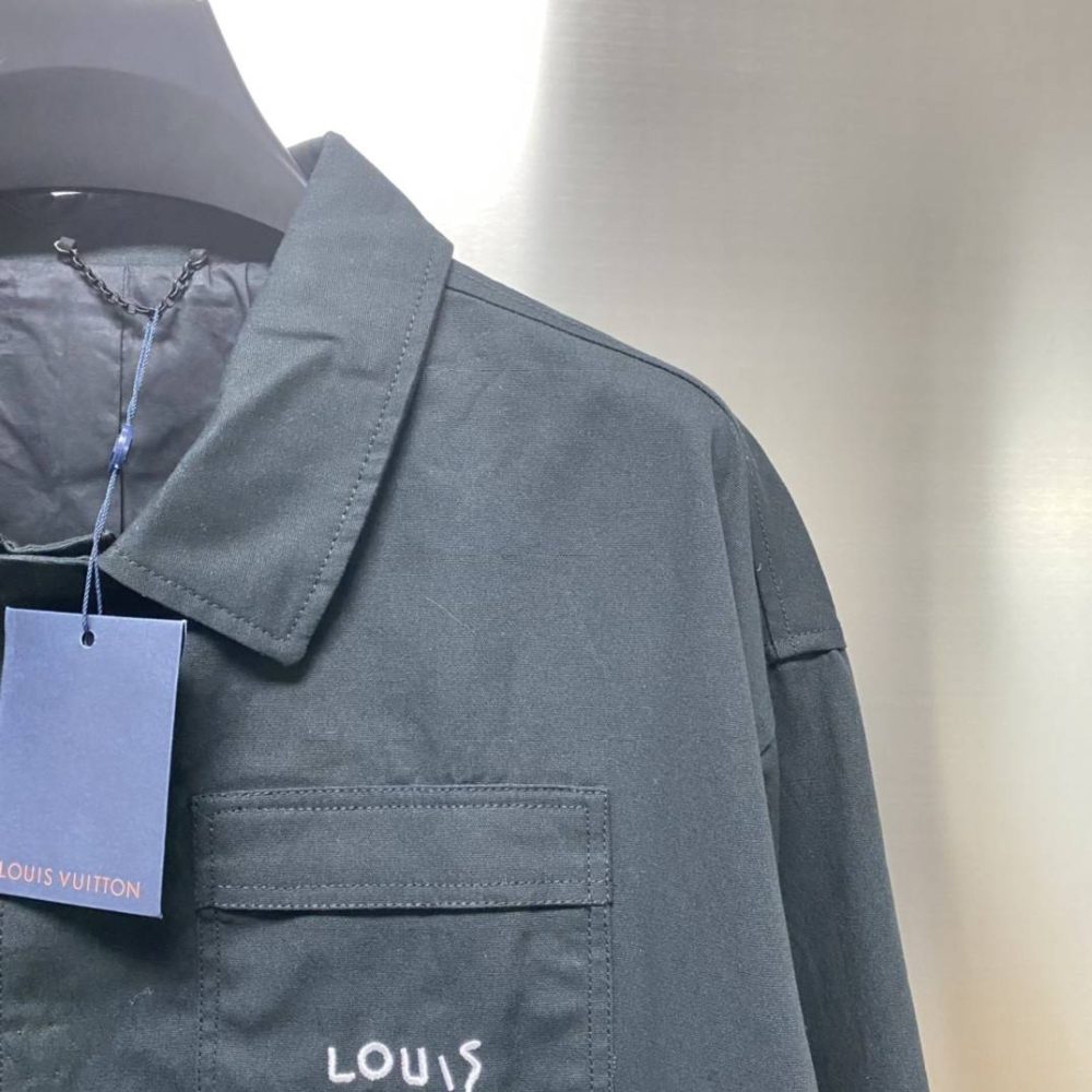 Louis Vuitton spread technical jacket shirt