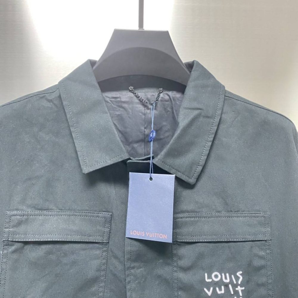 Louis Vuitton spread technical jacket shirt