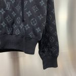 Louis Vuitton graffiti jacquard knit zipped jacket