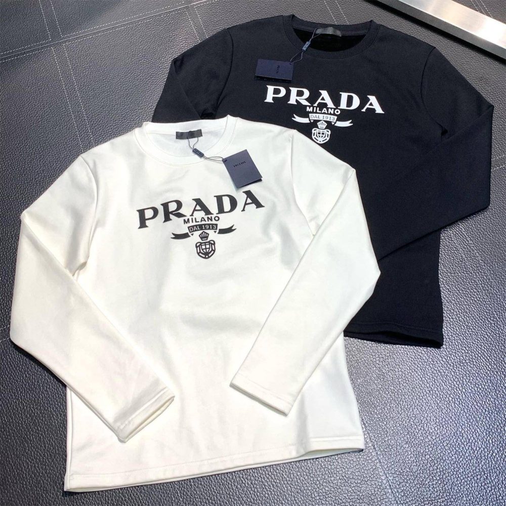 Prada men's fleece long sleeves