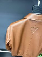 Prada Paris catwalk style leather jacket