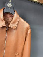 Prada Paris catwalk style leather jacket