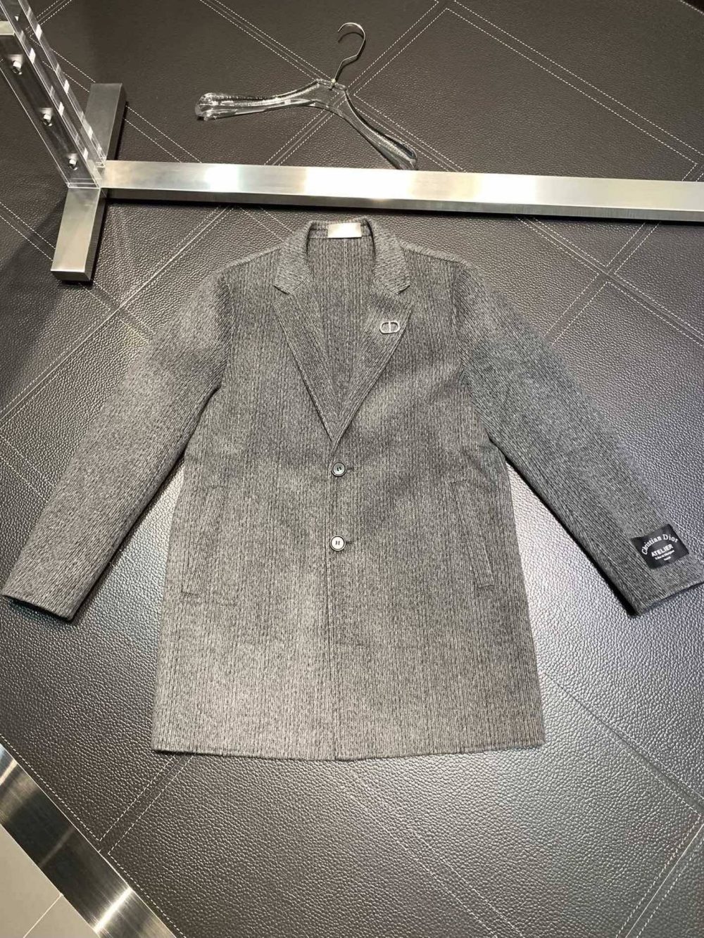 Dior men's lambswool coat