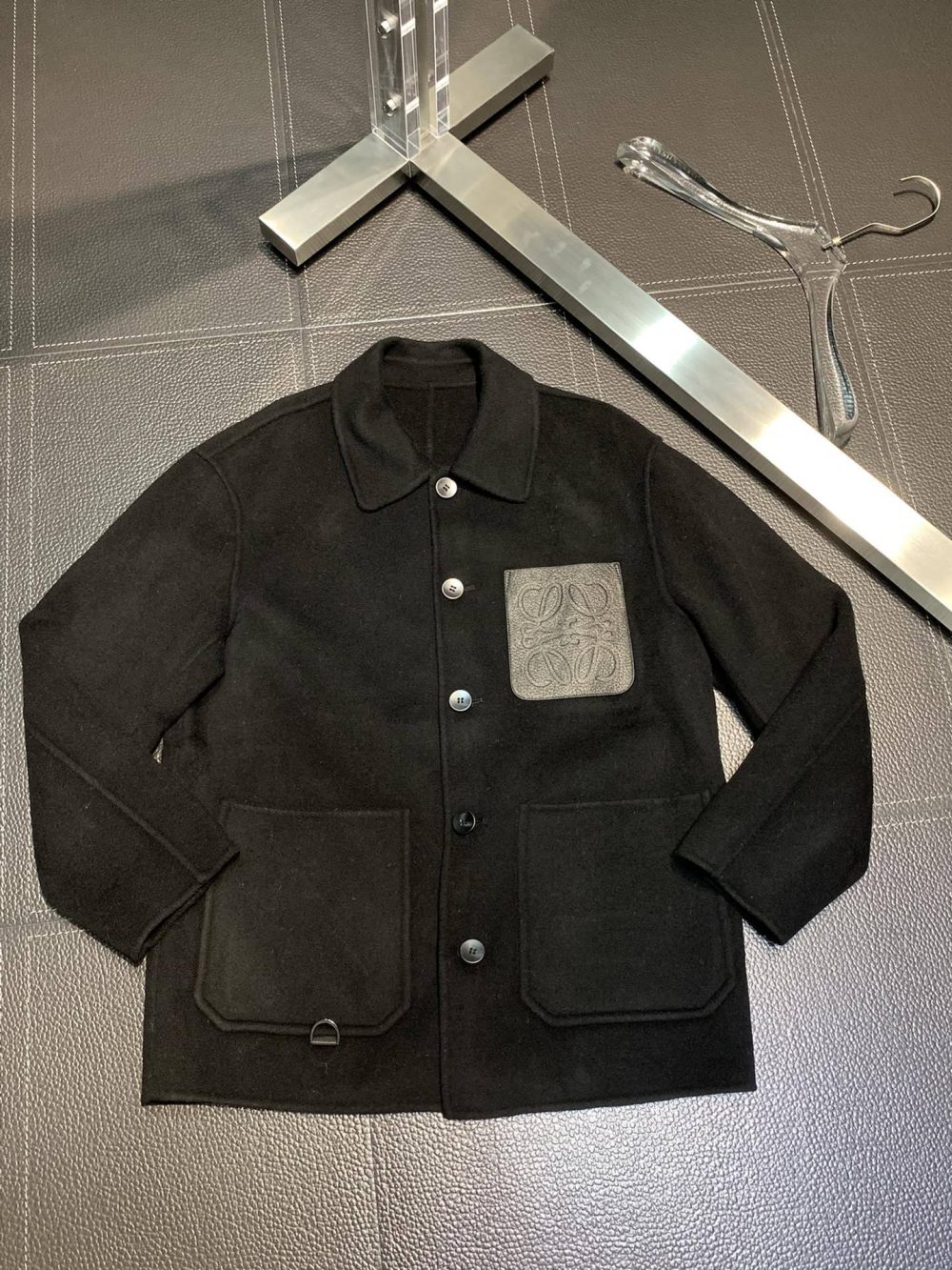 Dior men's lambswool coat