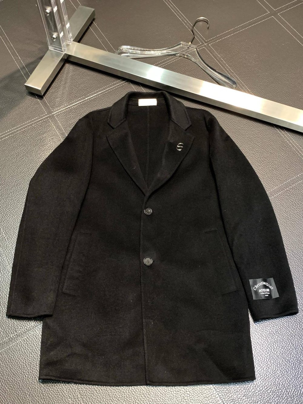 Dior men's lambswool coat