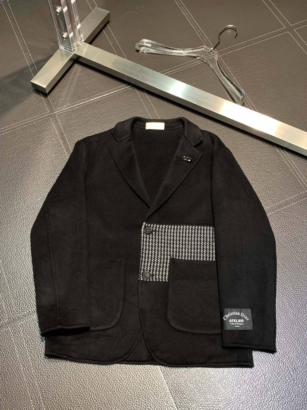 Dior men's lambswool coat