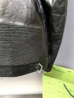 Balenciaga Paris catwalk style biker leather jacket