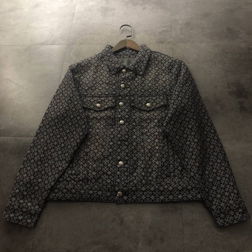 Chrome Hearts 2023 jacquard denim jacket