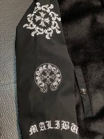 Chrome Hearts Embroidered patchwork wool baseball jacket