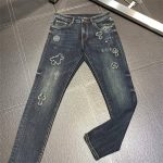 Chrome Hearts slim straight jeans