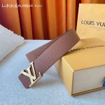 Louis Vuitton New pattern steel buckle 4.0cm Belt 000150