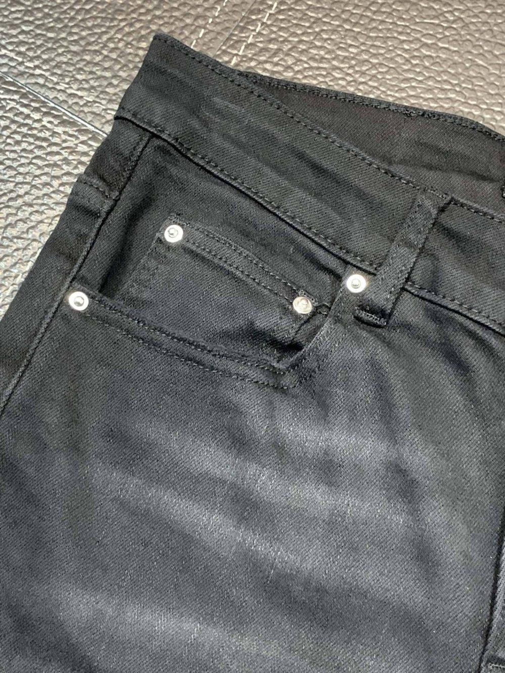 Amiri slim fit petite straight jeans