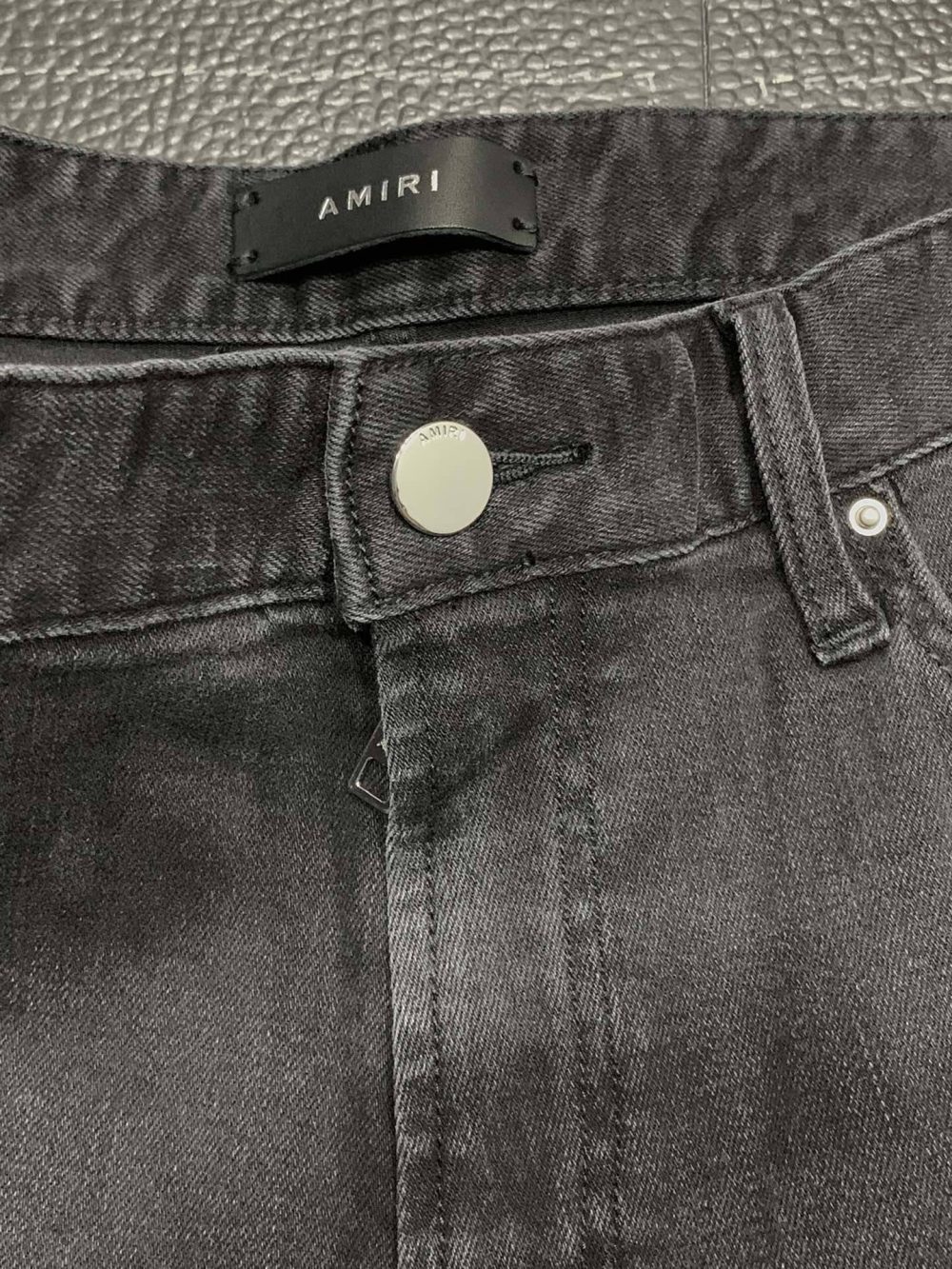 Amiri slim fit petite straight jeans