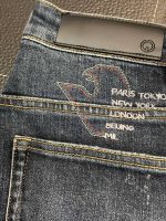 Amiri slim fit petite straight jeans