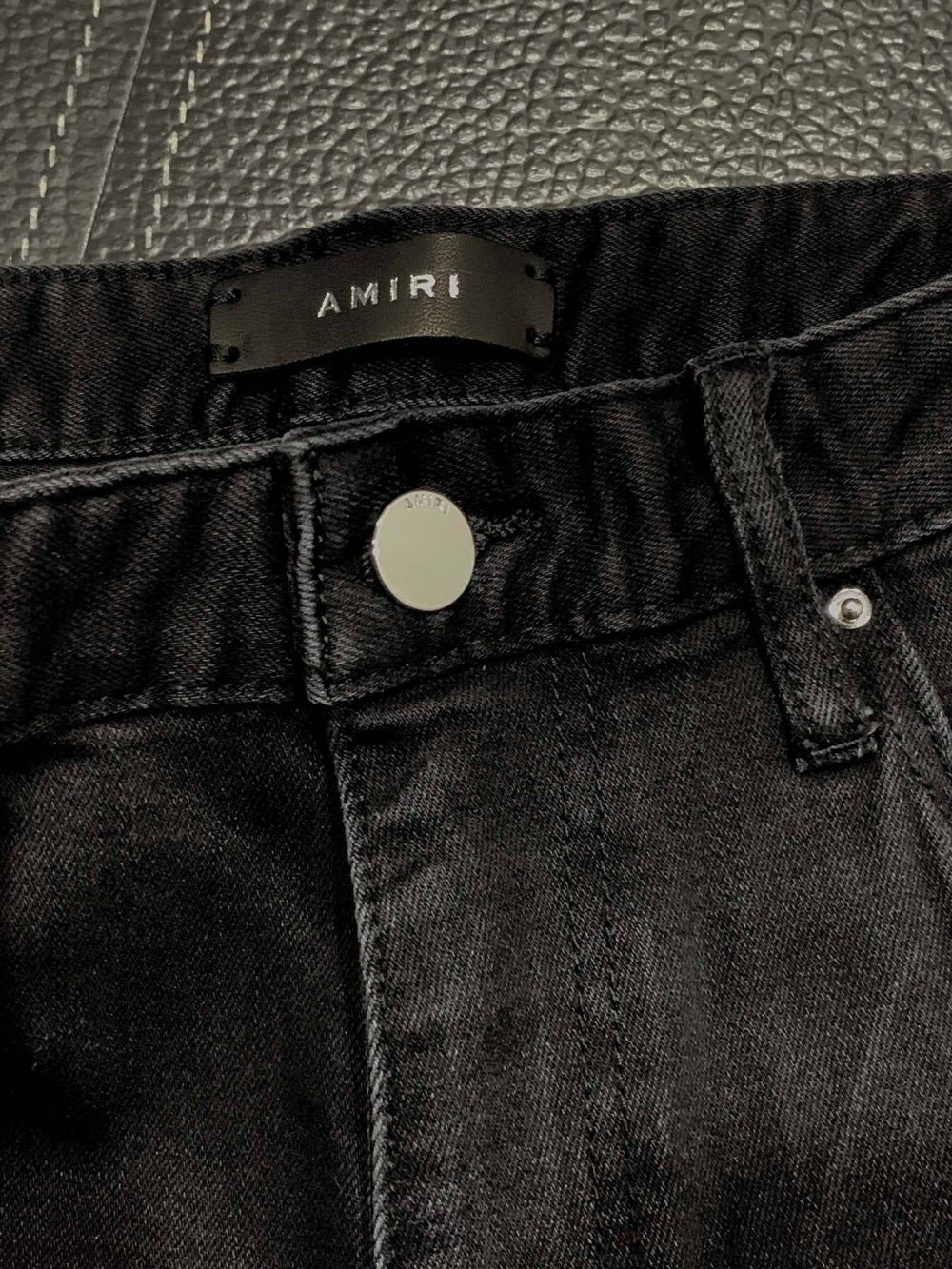 Amiri slim fit petite straight jeans