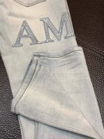 Amiri slim fit petite straight jeans