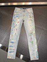 Amiri slim fit petite straight jeans