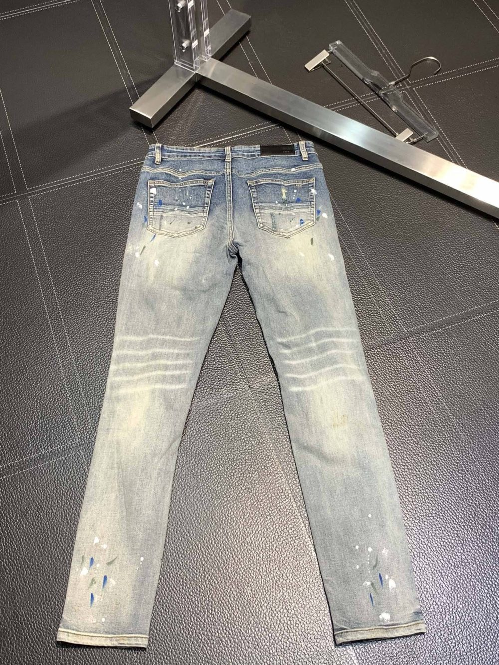 Amiri slim fit petite straight jeans