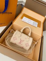 Louis Vuitton Nano Speedy M81913，Size：16*10*7.5cm