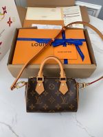 Louis Vuitton Nano Speedy M81085，Size：16*10*7.5cm