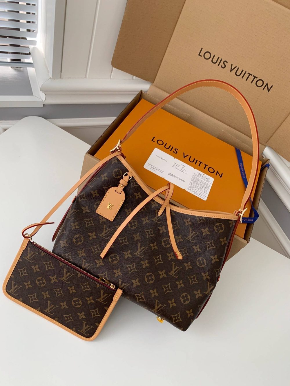 Louis Vuitton Borsa CarryAll PM M46203，Size：29*24*12cm