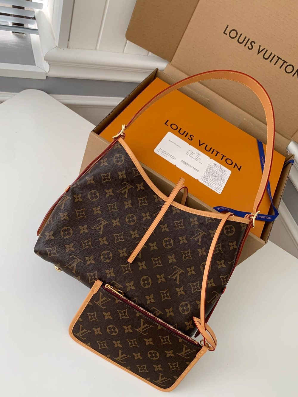 Louis Vuitton Borsa CarryAll PM M46203，Size：29*24*12cm