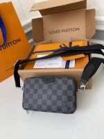 Louis Vuitton Portafoglio indossabile Alpha N60418，Size：18.5*11*6.5cm