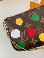 Louis Vuitton × YK MINI POCHETTE ACCESSOIRES mini Mahjong bag M81866 size：15.5*10.5*4cm