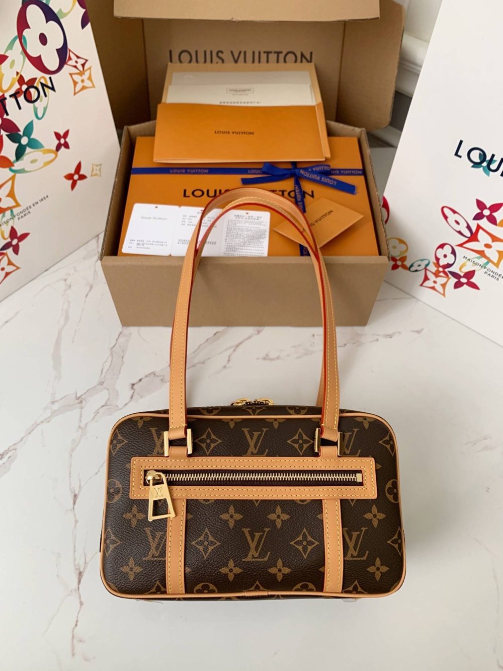 LOUIS VUITTON CITE M46321 size:26*16*11cm