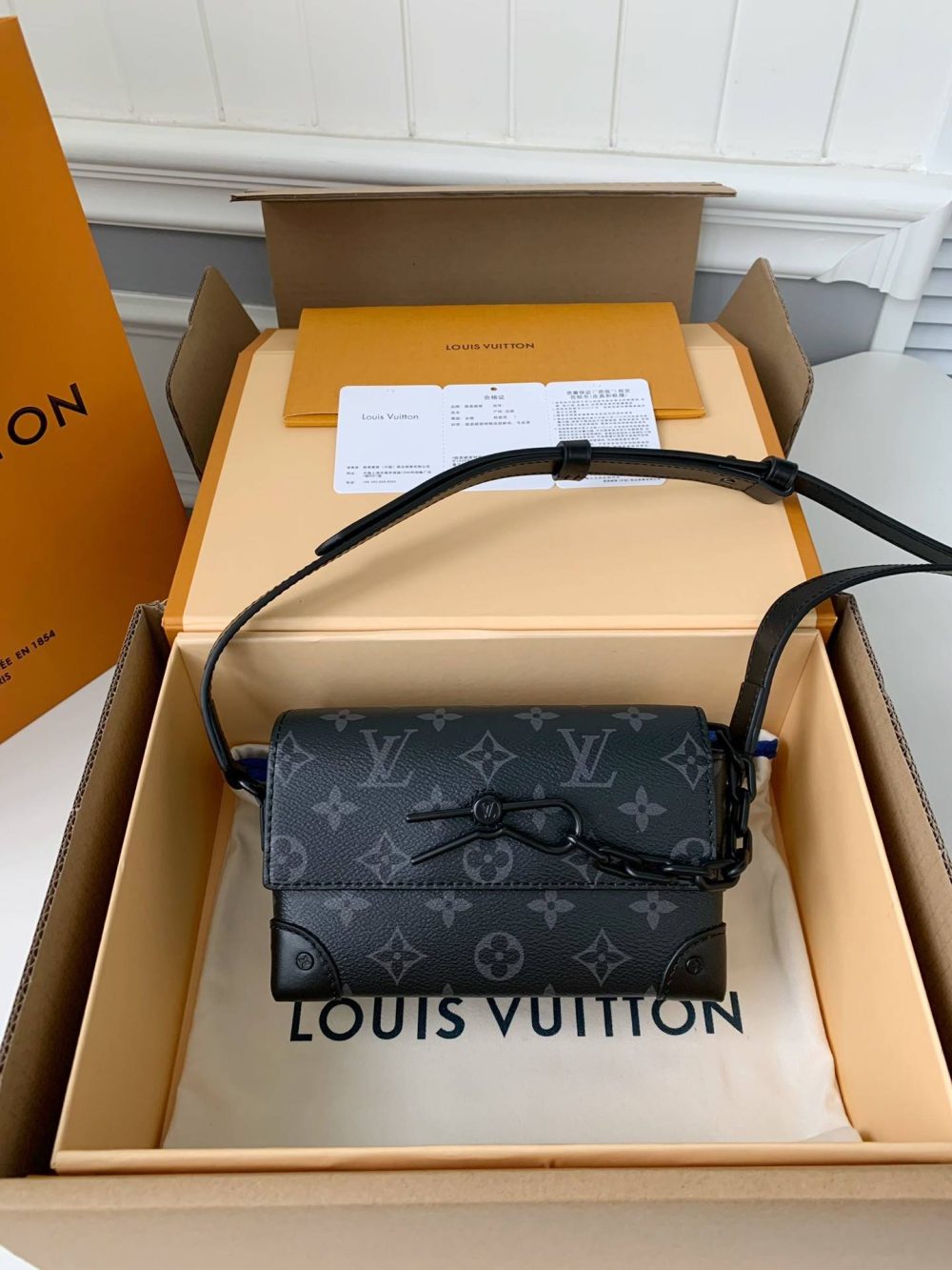 Louis Vuitton STEAMER Mini Handbag M81783, 18 * 11 * 6.5cm