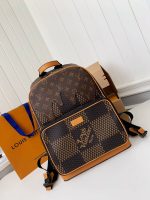 Louis Vuitton x Nigo Co branded Campus Men's Backpack N40380, Top Quality Size: 30 * 39 * 13cm