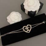 Chanel Heart Double Bracelet