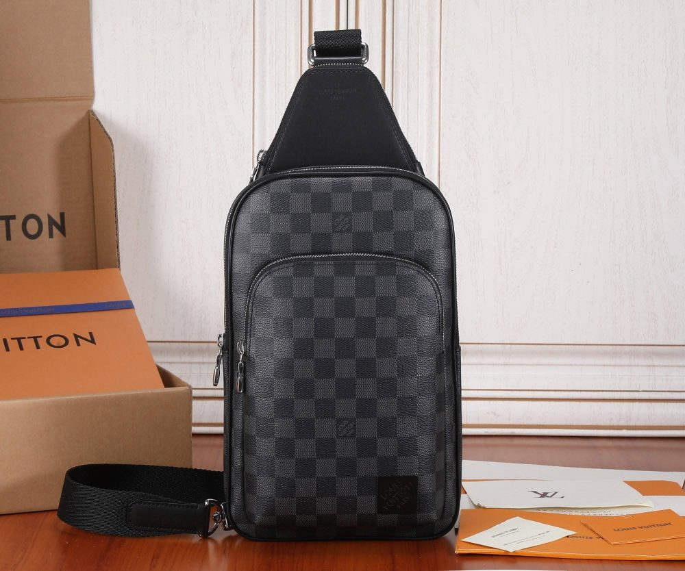 Louis Vuitton damier graphite Men's Shoulder Bags M45302, Top Quality Size: 20X31X7cm