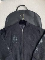 Chrome Hearts Embroidered patchwork wool baseball jacket