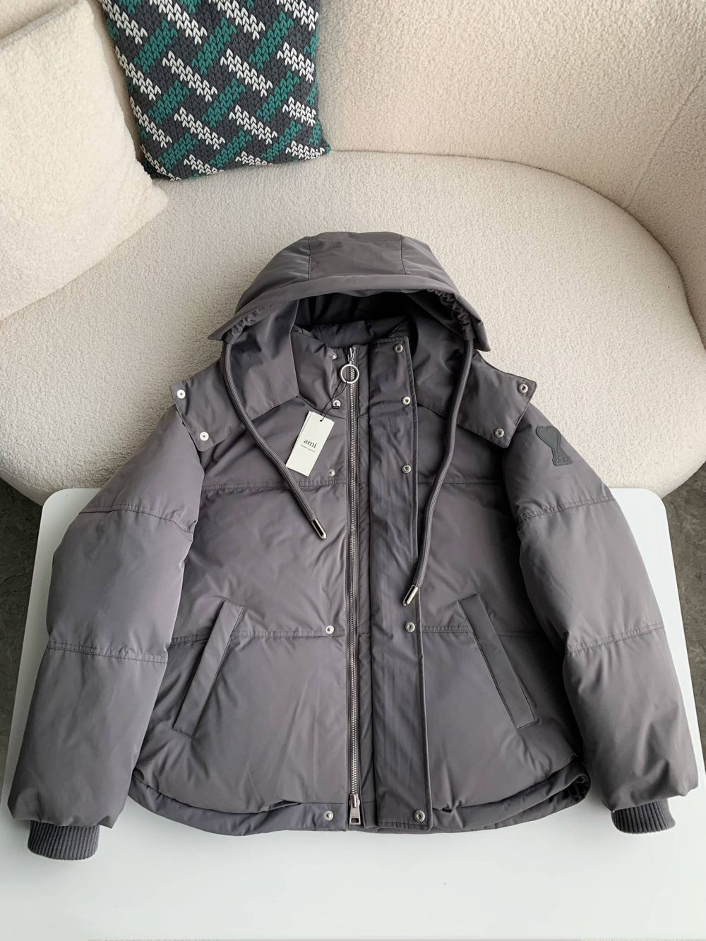 Ami Short  men's down jacket