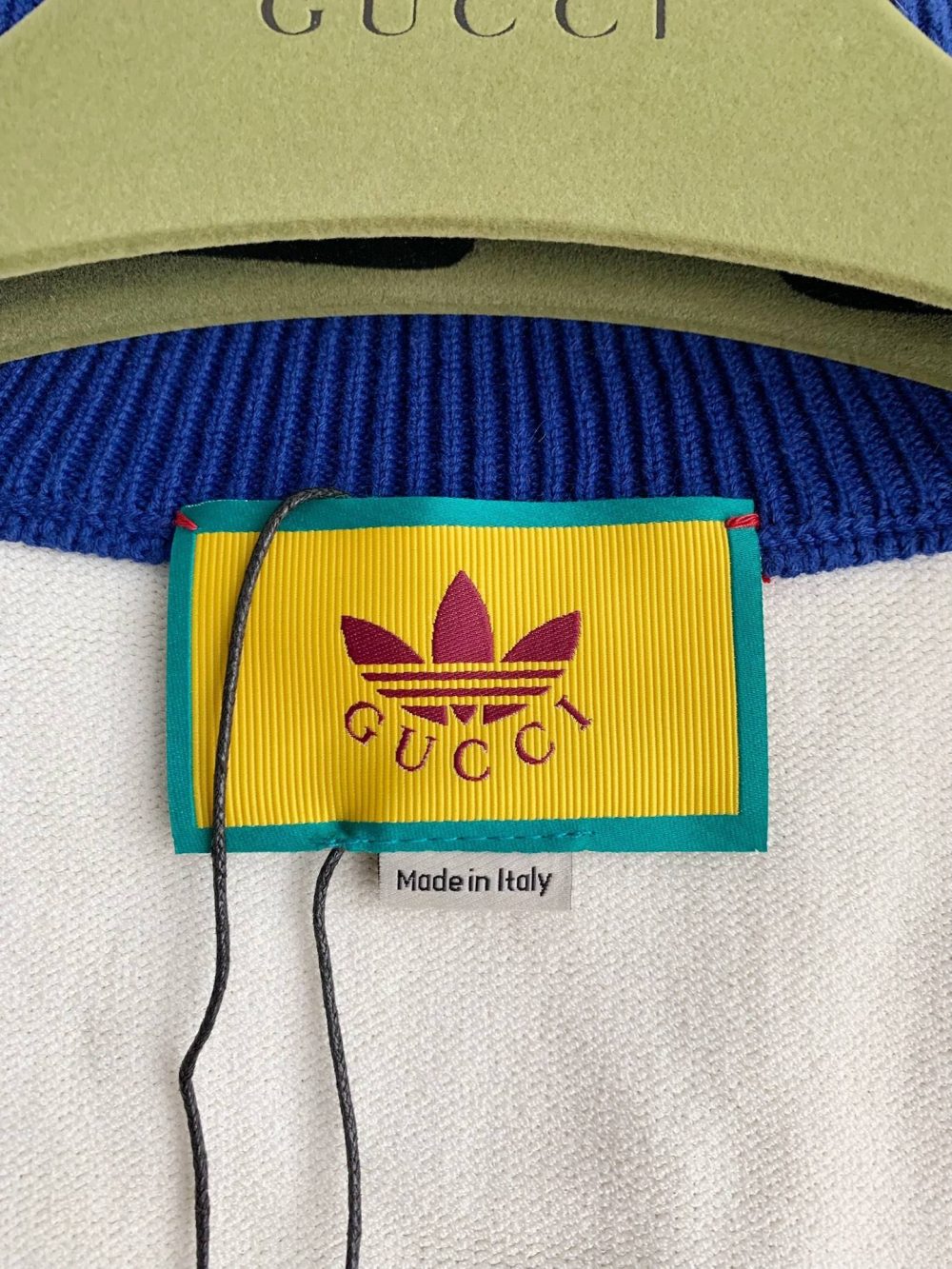 Gucci x Adidas Men's knitted sweater jacket